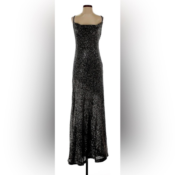 Elie Tahari Dresses & Skirts - Elie Tahari Sparkling Black Maxi Dress